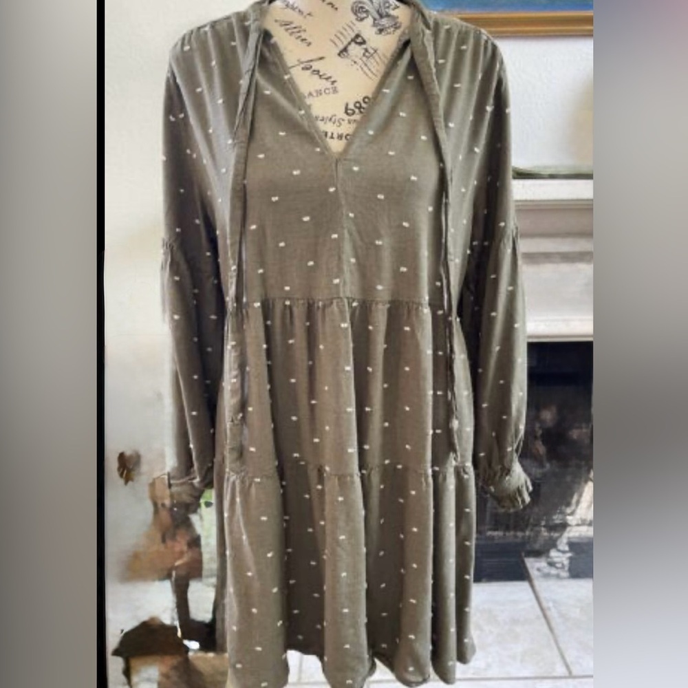 Zara babydoll dress